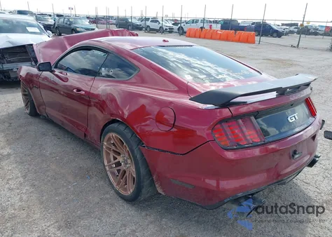 2017 Ford Mustang Gt Premium из США, поврежденный, VIN 1FA6P8CF3H5302469